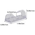 thumbnail image 4 of Self Adhesive Cable Organizer Clips Wire Management Cord Holder Desktop Data Cable Storage Clips Strong Adhesion No Drill Design For Office Home Car Desk Charging Cable Organization Use, 4 of 8