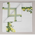 thumbnail image 4 of Vargottam Collection de Luxe Linge de Table Décor Serviette en Coton Tissu Imprimé Serviettes Réutilisables Ensemble de 6, 20 X 20 - Citron, 4 of 6