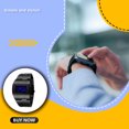 thumbnail image 4 of Youkk Men Watch Blue LED Fashion Watches Electronic Movement Business Fashion Male Clock Gifts Work Office Conference, 4 of 6