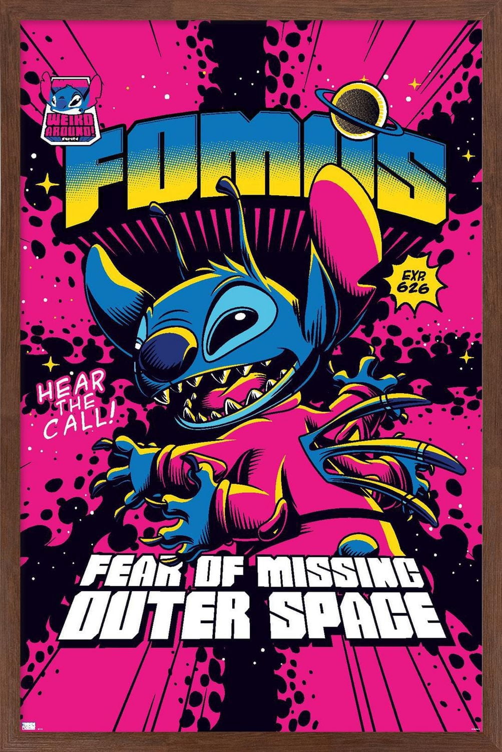 Disney Lilo and Stitch - Hear The Call Wall Poster, 14.725" x 22.375"