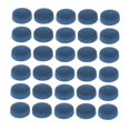 thumbnail image 1 of Langgg 30 Pcs Embouts de Queue de Piscine Accessoires de Billard Hauts Dureté Réparation Jeu Bleu 13mm, 1 of 6