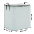 thumbnail image 2 of Binwennn Fabric Storage Boxes for Shelves Closet Purse Storage Large Duty Storage Bags For Clothes Foldable Design Storage Bags Reinforced Handles Storage Bags Use Tote Reusable Storage Bags Versatile, 2 of 2