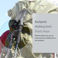 thumbnail image 5 of Maoww 2 Pieces Walking Stick Elastic Rope Mountaineering Backpacking Fast Release Hiking Rod Holder Anti-lost Outdoor Equipment, 5 of 5