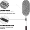 thumbnail image 3 of MesaSe Car Duster Set  Car Duster Exterior Extendable Handle  Scratch Remover Large and Small Car Brushes Remove Dust Exterior Interior of Cars and Trucks  Microfiber Car Interior Brush, 3 of 10
