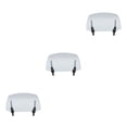 thumbnail image 4 of Baohd Spoiler d'Extension de Déflecteur de Vent de Moto Robuste et Stable avec Stabilité de Confort Réglable à Clipser Durable Bleu Transparent 3Set, 4 of 6