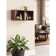 thumbnail image 2 of Closetmaid Decorative Stackable 2-Cube Cubeicals Organizer Storage, Dark Cherry, 2 of 2