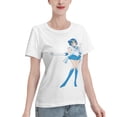 thumbnail image 2 of Women's Basic Short Sleeve T-Shirt Sailor Moon Mizuno Ami, 2 of 6