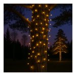 Mainstays Solar LED String Light with 100 Lights - Warm White