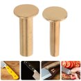 thumbnail image 3 of 7 Paires de Rivets pour Poignée de Couteau de Cuisine Kit de Fixation de Poignée de Couteau Bricolage Attaches en Cuivre Poignées de Couteau Rivet de Prise de Remplacement pour, 3 of 8