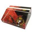 thumbnail image 1 of NHL Crystal Collectible Business Card Holder - Ottawa Senators, 1 of 1