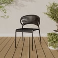 thumbnail image 1 of Mainstays Patio Wicker & Sling Stacking Chair, 1 of 10