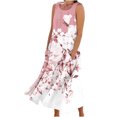 thumbnail image 1 of DPTALR Robes Longues Sans Manches pour Femmes, Décontractées, Confortables, Mignonnes, pour Filles, 1 of 4