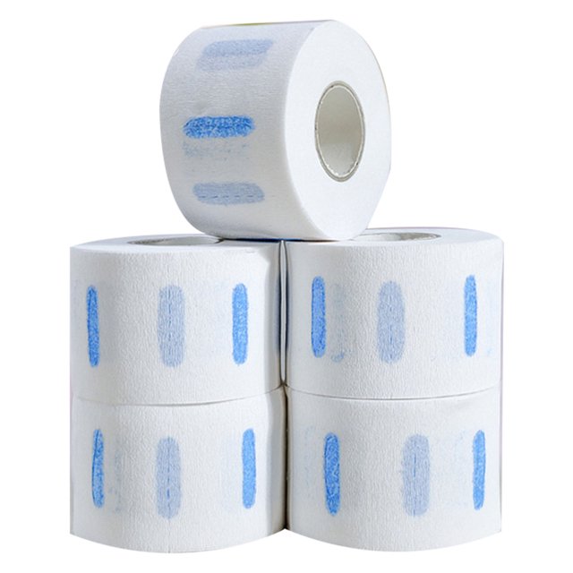 Neck Strips, Professional 5 Rolls Neck Strip Paper For Beauty
