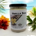 thumbnail image 2 of Vanilla Bean Vegan Coconut Soy 12 oz/ 355 ml Candle Hand-poured, Eco-friendly, Clean Burning, Bakery, Food, Drink, 2 of 5