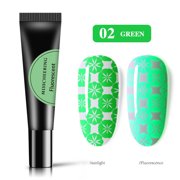 FcBaudy Nail Polish, Gifts for Women Series Of Fluorescent Neon Luminous Gel Nail Polish for Glow in Dark 6 Colors Nail glue