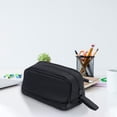 thumbnail image 2 of Staron Trousse Grande Capacité Trousse à Crayons Pochette à 4 Compartiments Sac à Stylos Trousse Multifonction pour Hommes Femmes Garçon Fille, Trousse Noire, 2 of 5