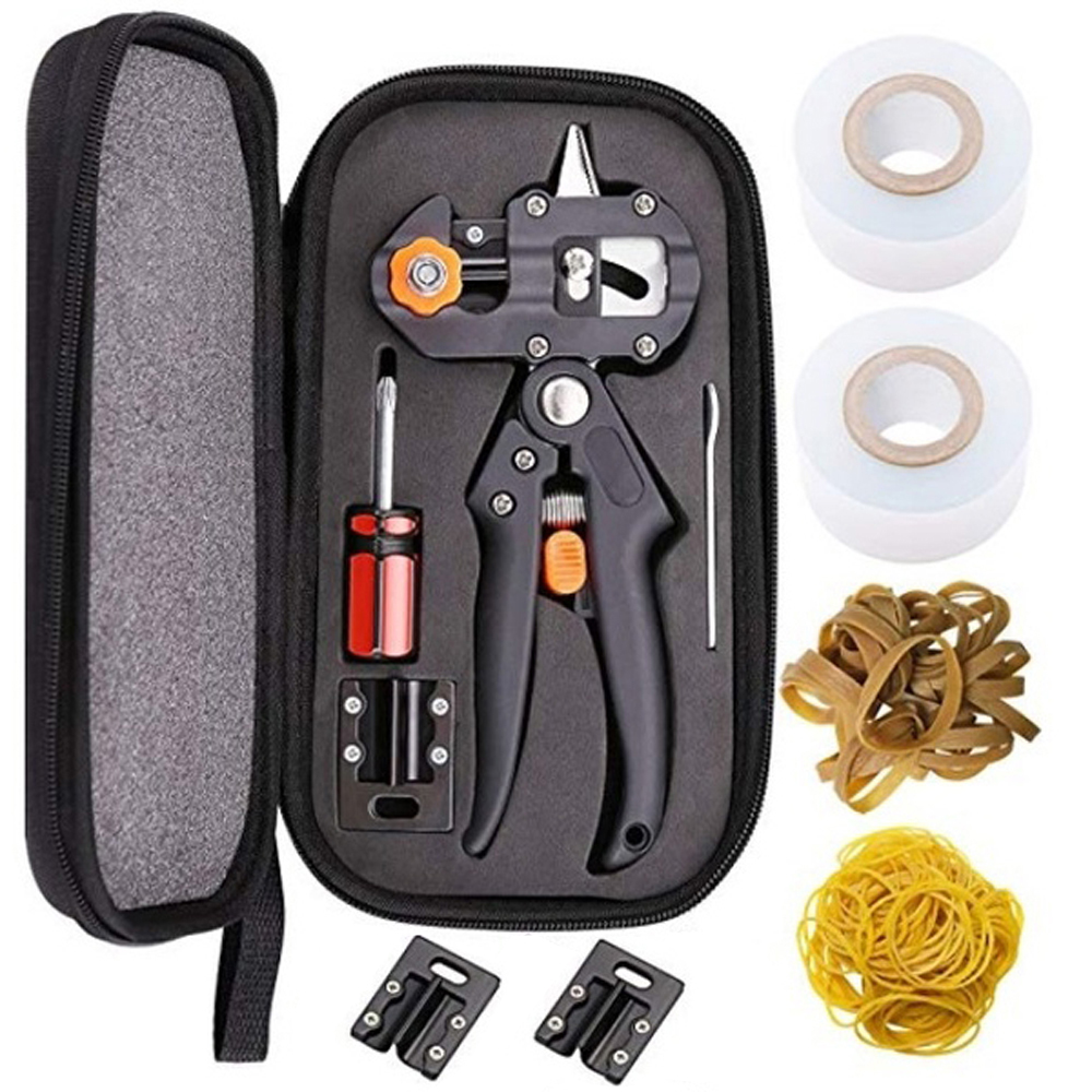 Home Garden Grafting Tool Set Fruit Tree Professional Pruning Shears Cutting Tool Kit