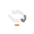 thumbnail image 3 of Unique Bargains Support de Clips en U T12 pour Ampoule DEL, Support de Montage, Pince pour Tube Fluorescent, Blanc, Lot de 6, 3 of 5