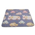 thumbnail image 1 of Urine Pee Pad, Imperméable à l'Eau Lavable Pee Pad Coton Absorbant 5 Couches Cartoon Doux pour le Lit, 1 of 8