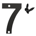 thumbnail image 1 of Penkiiy 4.7 Inch Black Metal Numbers , Modern Metal House Numbers, Black Door Numbers, Outdoor Mailbox Numbers, Metal Black House Address Letters and Numbers for House Office Apartment Outside, 1 of 7