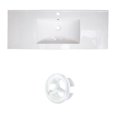 thumbnail image 1 of American Imaginations 24.25-in. W 3H8-in. Ceramic Top Set In White Color AI-21108, 1 of 1