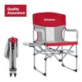 thumbnail image 4 of King Camp Folding Portable Director Chair - Red, 4 of 6