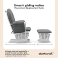 thumbnail image 4 of Chaise et repose-pieds Storkcraft Hoop, 4 of 11