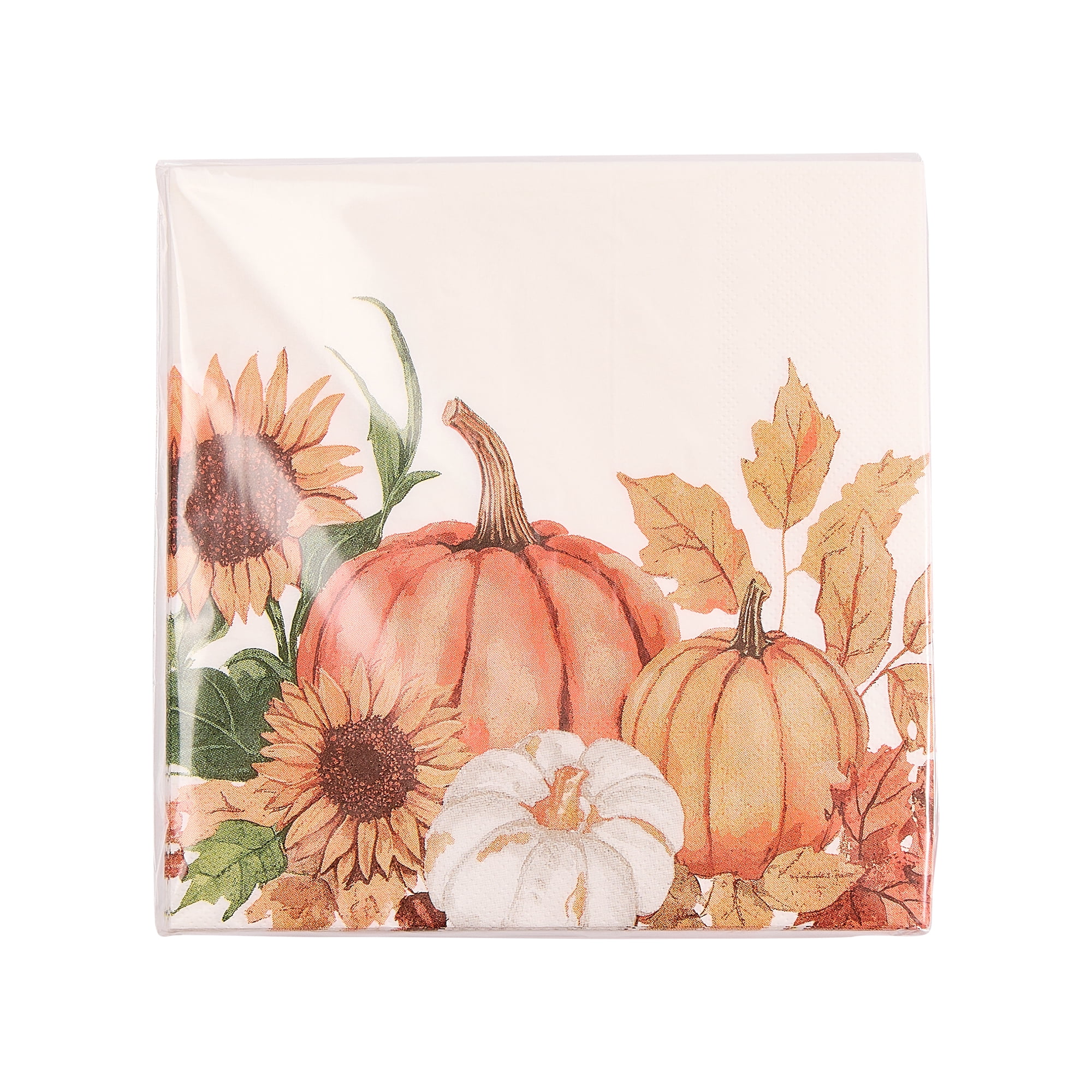 Way to celebrate 18 Count Pumpkin Pattern Napkin