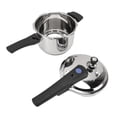 thumbnail image 1 of Cooker Small Pressure Cooker 3L 304 Stainless Steel Stovetop Pressure Cooker Cookware Pot for Home Cooking, 1 of 7