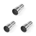 thumbnail image 3 of maskred 1/2/3/5 High-Performance Pipe Tube Connector For Improved Exhaust Better Exhaust Output Exhaust Reducer silver 51MM-63MM 3PCS, 3 of 6