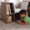 thumbnail image 3 of KidKraft Étagères de Rangement en Bois avec Coin Lecture pour Enfants, Gris, 3 of 8