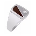 thumbnail image 2 of RYLOS Men's Rings 14K White Gold Designer Onyx Ring With Diamonds and  Black Onyx Rings For Men Size 10, 2 of 5