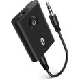 thumbnail image 1 of TaoTronics Bluetooth Transmitter Receiver, 2-in-1 Audio Adapter for Lossless Sound with AptX Low Latency, 1 of 4