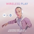 thumbnail image 4 of Logitech G735 Casque Gamer Sans Fil, Éclairage RVB LIGHTSYNC Personnalisable, LIGHTSPEED, Bluetooth - Blanc, 4 of 4