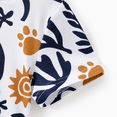 thumbnail image 4 of Disney Disney Lion King Family Matching Simba Palm Leaf Pattern Colorblock Dress/Top/Romper, 4 of 6