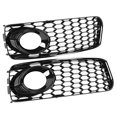 thumbnail image 3 of Pair Fog Light Grille Modification Parts Fits for A5 S  S5 B8 RS5 2008-2012, 3 of 8