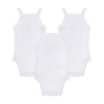 thumbnail image 1 of Buyless Fashion Baby Girl White Eyelet Camisole Onsie In Soft Cotton With Colored Trim, 1 of 7