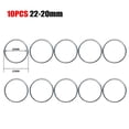 thumbnail image 1 of 10Pcs Saw Blade Reducing Ring Washers 16/20/22/25.4/30/32Mm Conversion Ring Cutting Disc Aperture Gasket Inner Hole Adapter Ring, 1 of 6