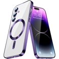 thumbnail image 1 of [PST] Samsung Galaxy S25 Plus / S24 Plus Case, Hybrid TPU Back Cover with Magnetic Wireless Charging (MagSafe Compatible), 1 of 4
