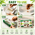thumbnail image 3 of Cockroach Traps, 12-Pack, Larger and Multi-Entry Design Roach Traps with Extra-Strong Adhesive, Sticky Glue Cockroach Trap for Indoor Use, Insect Sticky Glue Traps, Family-Safe, Easy and Ready-to-Use, 3 of 7
