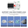 thumbnail image 3 of 3X Rail Din 4P ATS Interrupteur de Transfert Automatique Double Alimentation Interrupteurs Sélecteurs Électriques Alimentation Interruptive 63A, 3 of 6