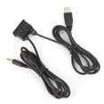 thumbnail image 3 of 3.5mm AUX Extension Cable Adapter Flush Mount USB Port Headphone Jack Panel Mounting for Car Boat, 3 of 14