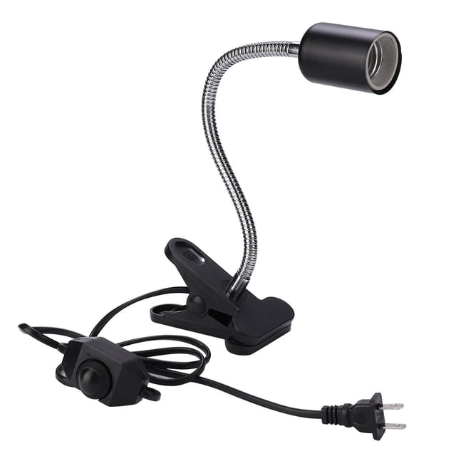 Lizard Heat Lamp Stand Heat Lamp, Flexible Clamp, For Reptiles For Aquarium