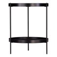 thumbnail image 2 of SEI Furniture Verlington Round Farmhouse End Table in Black, 2 of 3