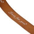thumbnail image 4 of simhoa Romantic Gift Packaging Belt Printed \"Just For You\" Ribbons Coffee, 4 of 8
