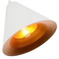 thumbnail image 4 of CWI Lighting Suspension à 1 Lumière avec Fini Blanc Mat et Or, 4 of 6