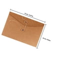 thumbnail image 2 of CHICHUMID 10Pcs Paper Envelope Pouches Kraft Paper Bags for Organizing Important Documents, 2 of 6