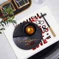 thumbnail image 3 of Danhjin Napperon Napperon Napperons de la Saint-Valentin Napperons Isolants Tapis de Tasse Tapis en Lin Tapis de Table Imprimés Napperons, 3 of 5