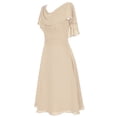 thumbnail image 2 of RKSTN Robes d'Invitée de Mariage pour Femmes Formelles Demoiselle d'Honneur Taille Haute Fête Bal Robe de Cocktail, 2 of 4
