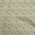 thumbnail image 1 of oneOone Popeline de Coton Vert Pâle Tissu Automne Matière de Robe Tissu Imprimé Tissu au Mètre 42 Pouces de Large, 1 of 4